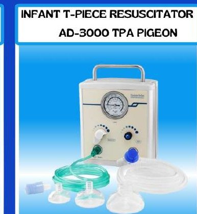 Infant T-Piece Resuscitator AD-3000 TPA Pigeon